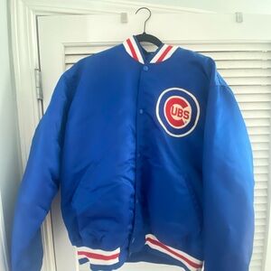 Blue Chicago Cubs Vintage Jacket